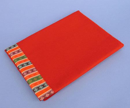 雛人形用毛氈 九重フェルト縁付き 赤