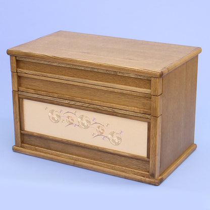 雛人形引き出し収納タイプ三段飾り神代60cm　収納状態