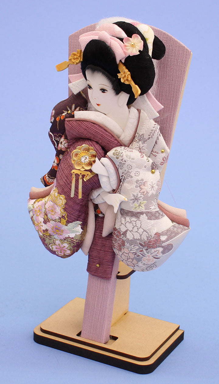 ９号金彩刺繍美月紫　右から