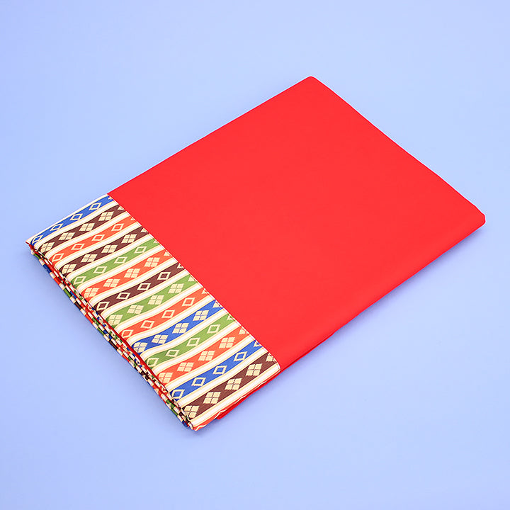 雛人形用毛氈段 メルトン 赤