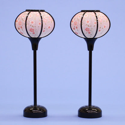 雛人形 ぼんぼり  （樹脂製） 28cm京みゆきLEDコードレス