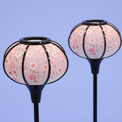 Lanterne poupée Hina (résine) 28 cm Kyomiyuki LED sans fil