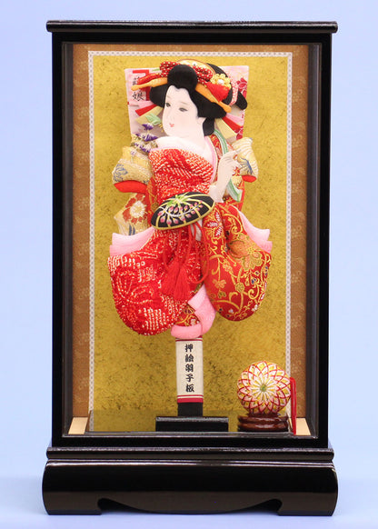 13号かの子華舞　桃山ケース飾り