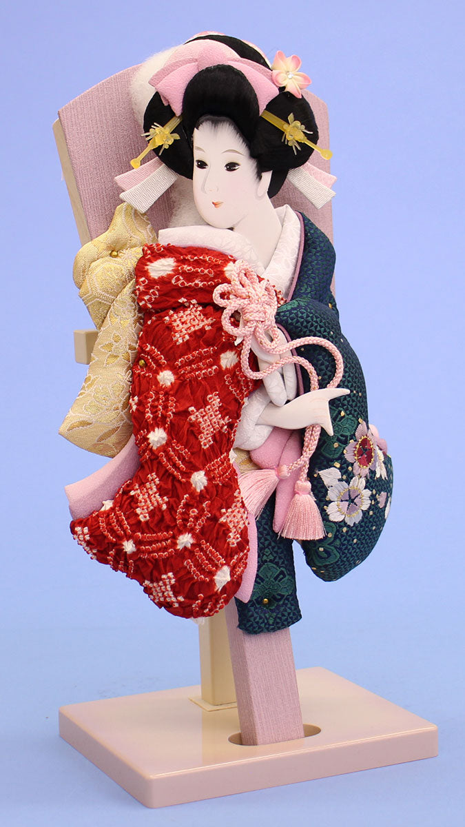 10号かの子美月　バイオレット台付き　左から