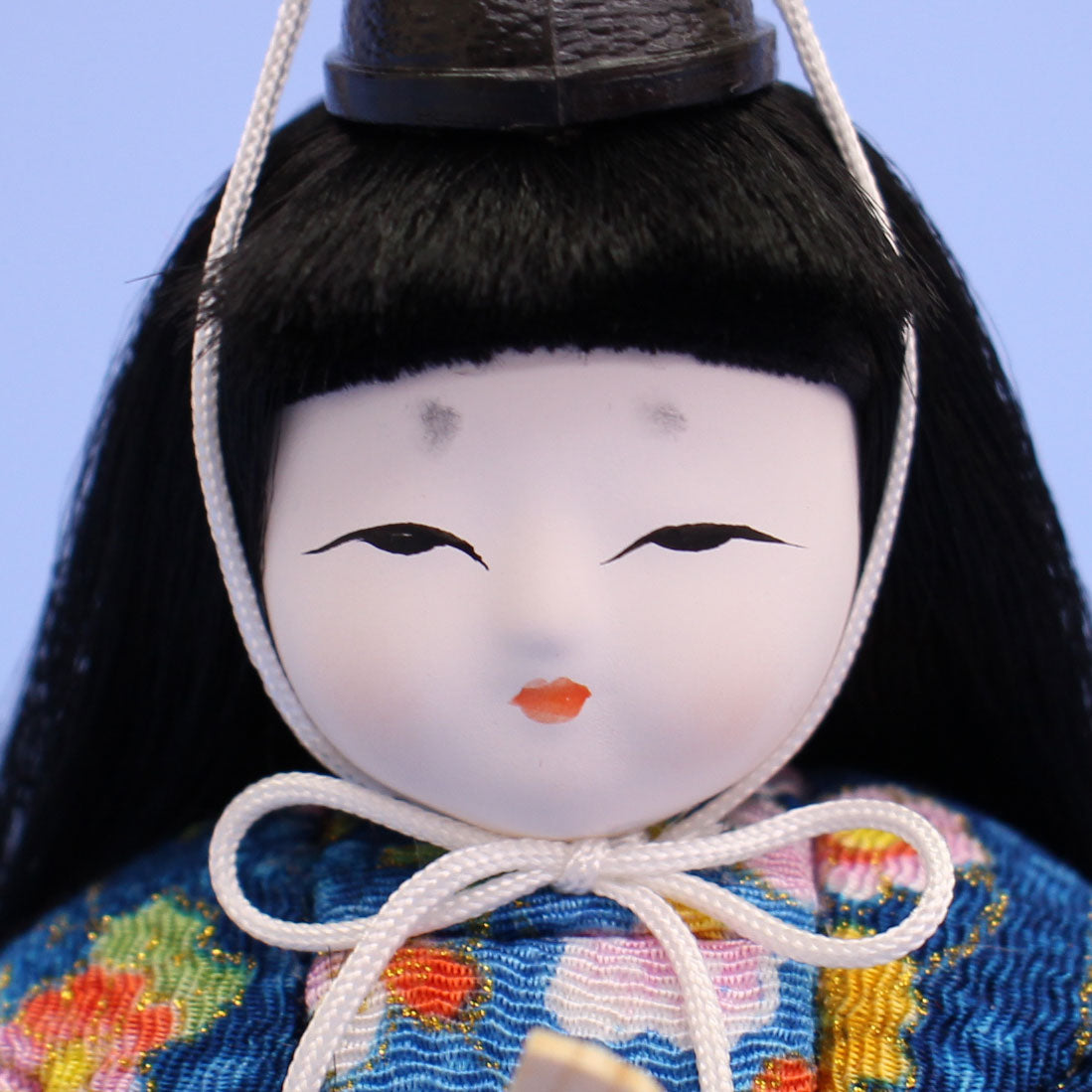 木目込み雛人形 No174 豆親王　殿顔