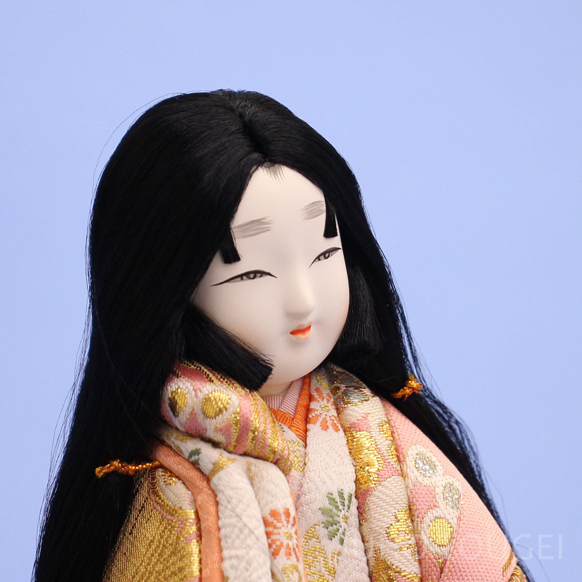 木目込み人形　うつせみ　お顔