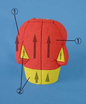 Kimekomi doll material No.124 Suzu-no-ne