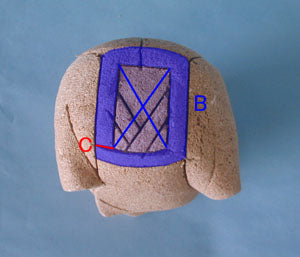 Kimekomi doll material No.124 Suzu-no-ne