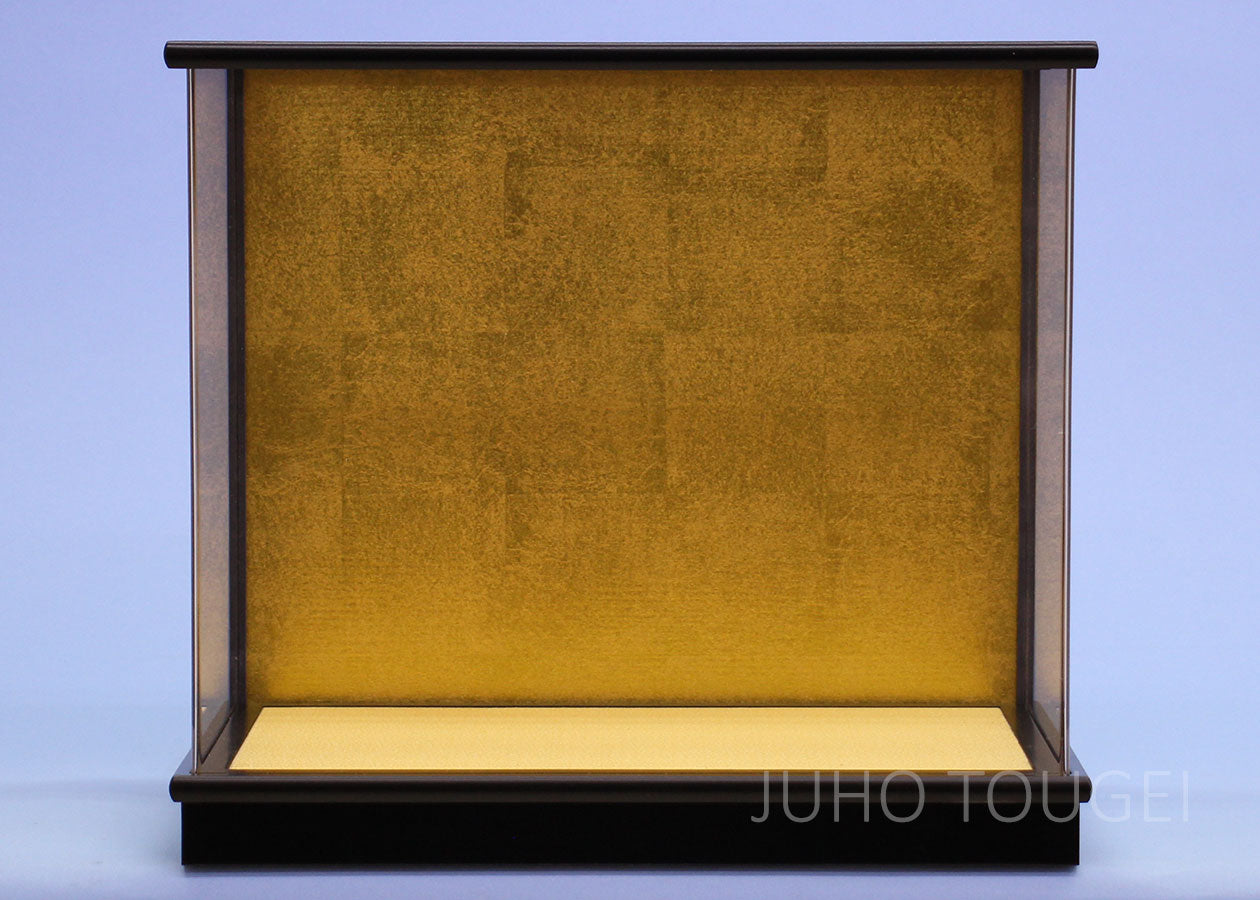 木目込み二人　30㎝アクリルケース