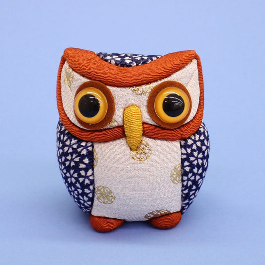 木目込み人形 No194 福来朗(フクロウ)中