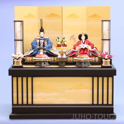 三五藍染親王　雲海山収納飾り