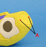 Kimekomi doll material No.467 Ozora