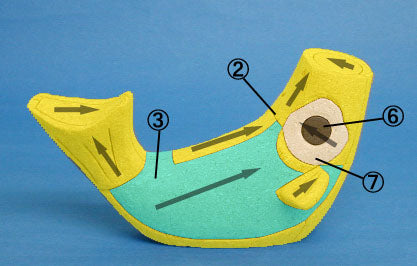 Kimekomi doll material No.467 Ozora