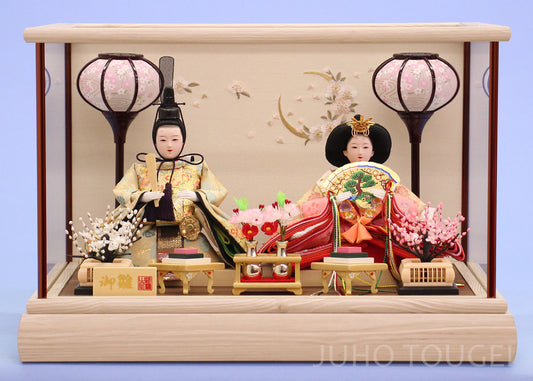 小三五金彩親王　白枠刺繍