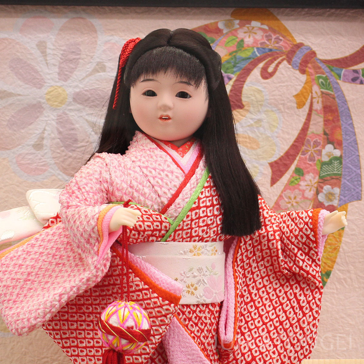 5号舞踊人形　姫まり　ズーム