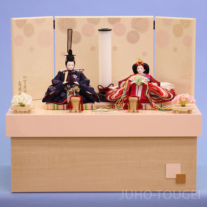 小芥子花丸刺繍親王　花萌え