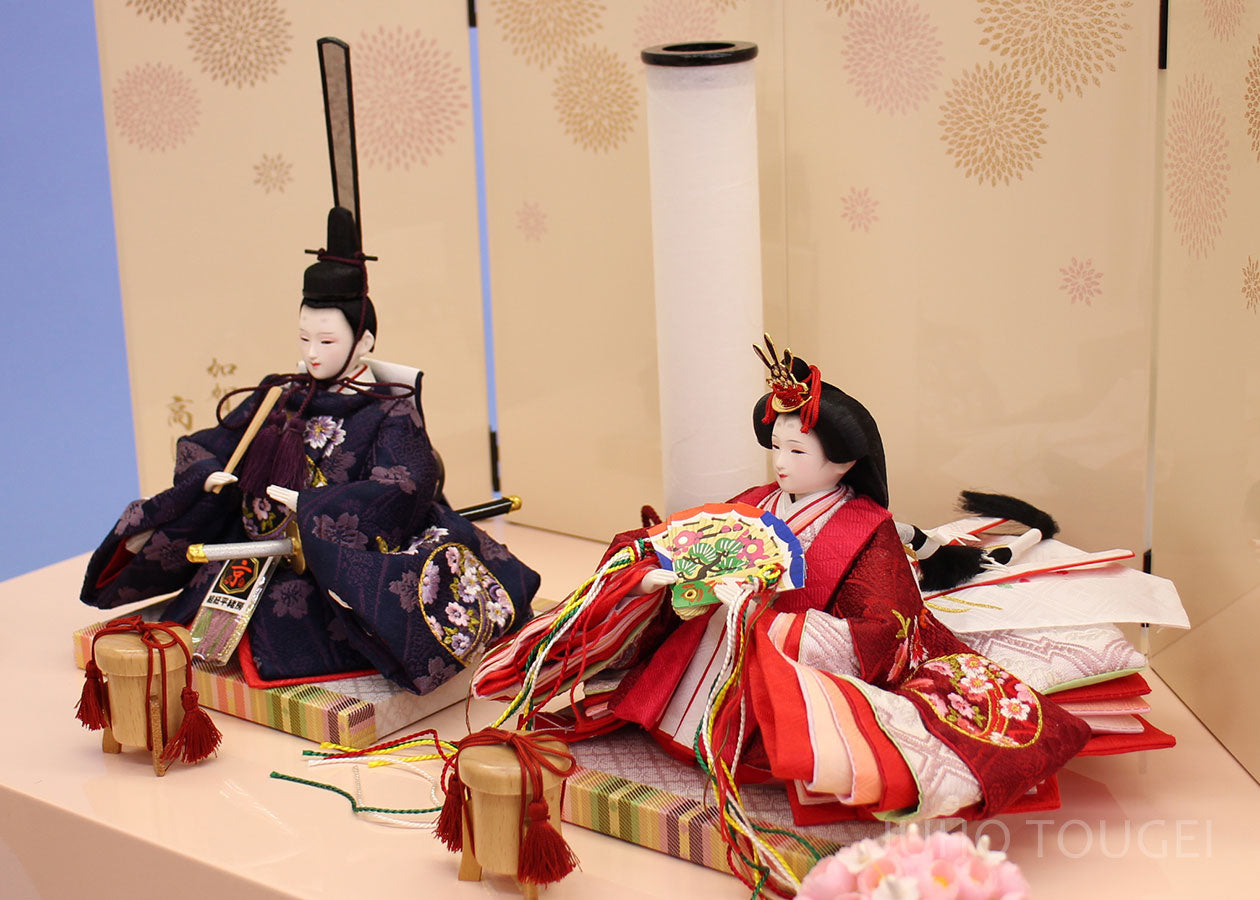 小芥子花丸刺繍親王　花萌えズーム