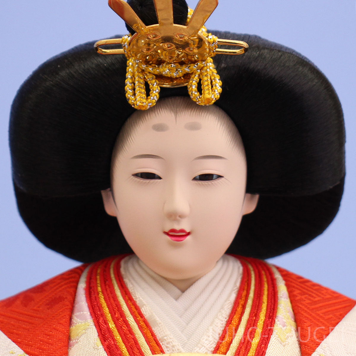 十番親王金襴紺赤　姫顔