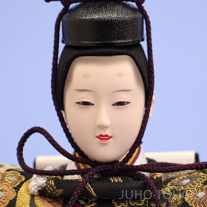 十番親王金襴紺赤　殿顔