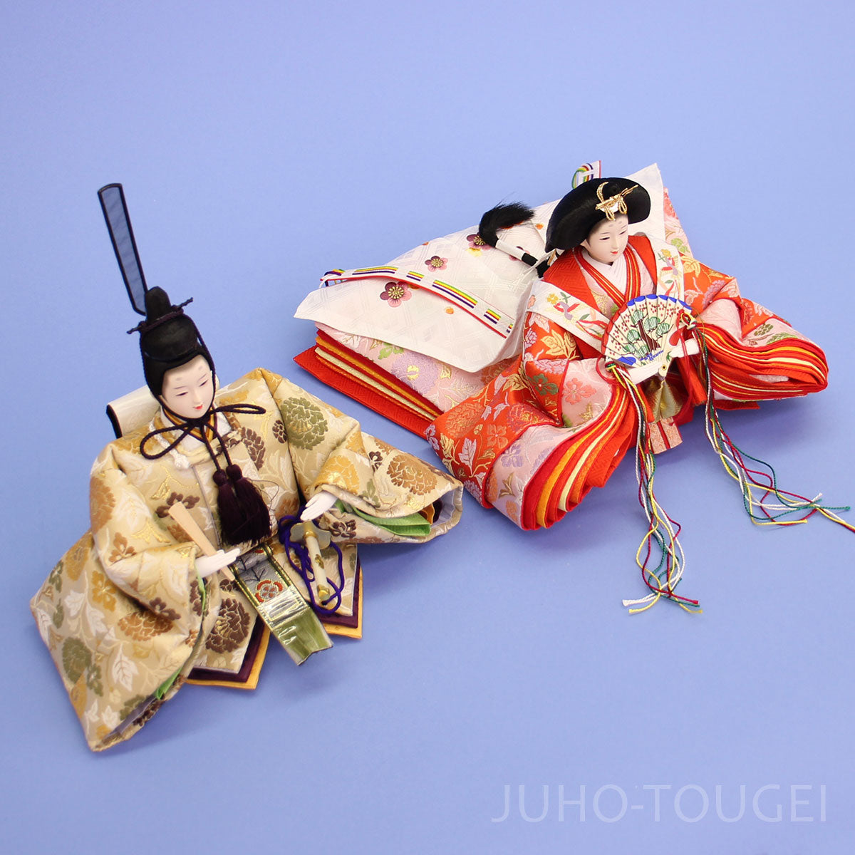 三五親王ベージュ 上から