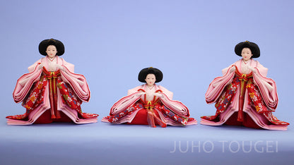 六寸袖脱ぎ官女