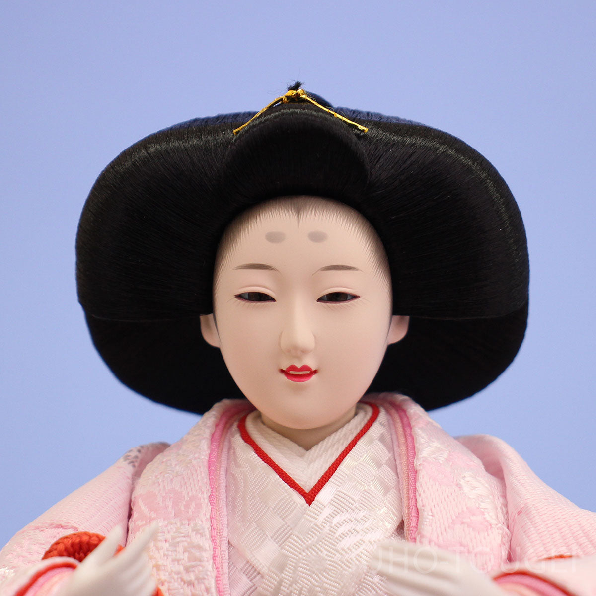 六寸袖脱ぎ官女　開き顔