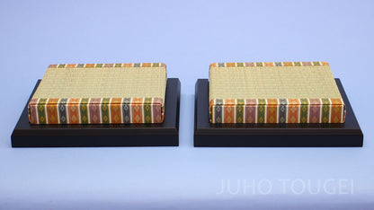 ひな人形 付属品道具 幅27㎝ 小十番 イ草畳親王台（在庫限り）