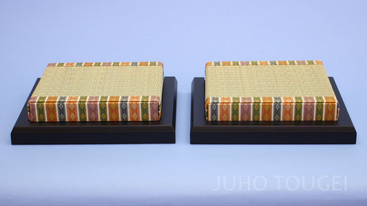 ひな人形 付属品道具 幅27㎝ 小十番 イ草畳親王台（在庫限り）