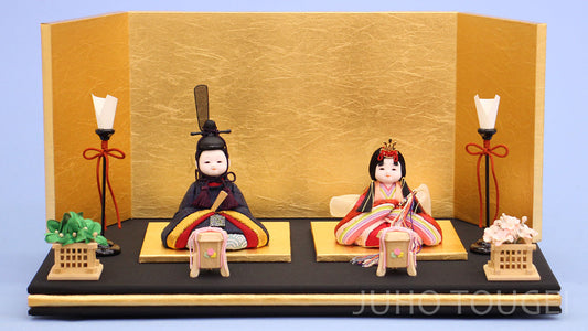 雛人形飾り 木目込み JUHO TOUGEI ふく 陽凪