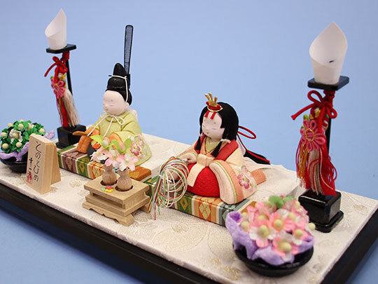 Kimekomi Hina Dolls "Tono-to-Hime" Aclyric Case Set. collaborated by Koikko and Juho Tougei