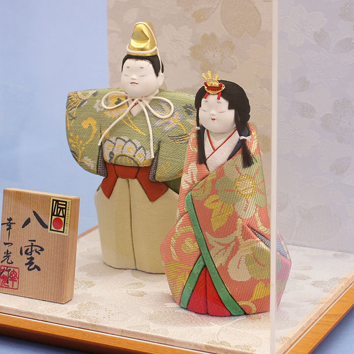 Kimekomi Tachi-bina Dolls "Yakumo" Aclyric Case Set. collaborated by Koikko and Juho Tougei