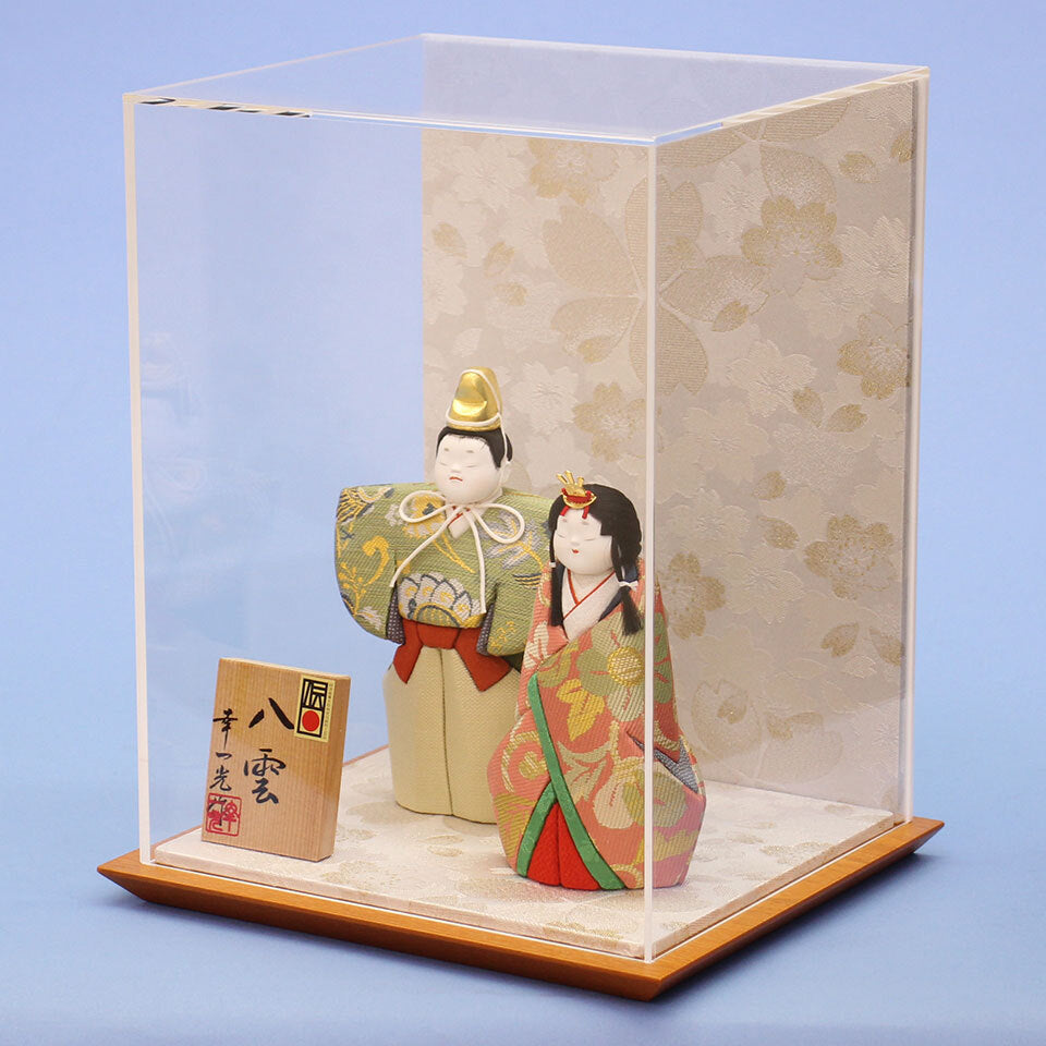 Kimekomi Tachi-bina Dolls "Yakumo" Aclyric Case Set. collaborated by Koikko and Juho Tougei