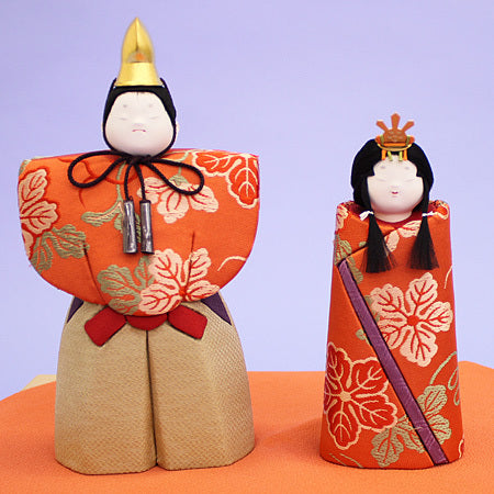 Kimekomi Tachi-bina Dolls "Yume" with paulownia wooden box.