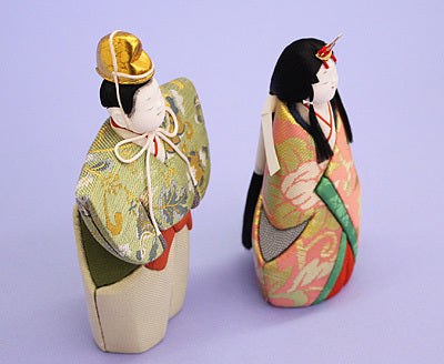 Kimekomi Tachi-bina Dolls "Yakumo" Aclyric Case Set. collaborated by Koikko and Juho Tougei