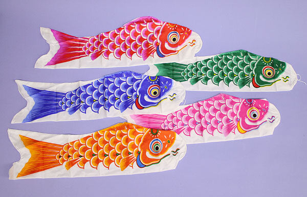 Koinobori 0.6m(35.5 inch) 5 pieces