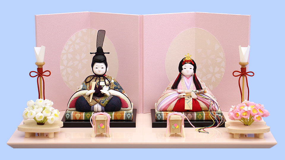 Kimekomi Hina Dolls "KASUGA" Display Set