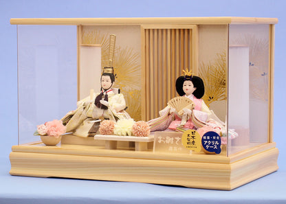 aclyric cased hina dolls