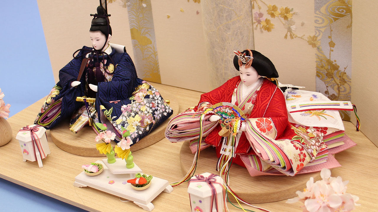 京十二番金彩刺繍親王日和桜刺繍平飾りズーム