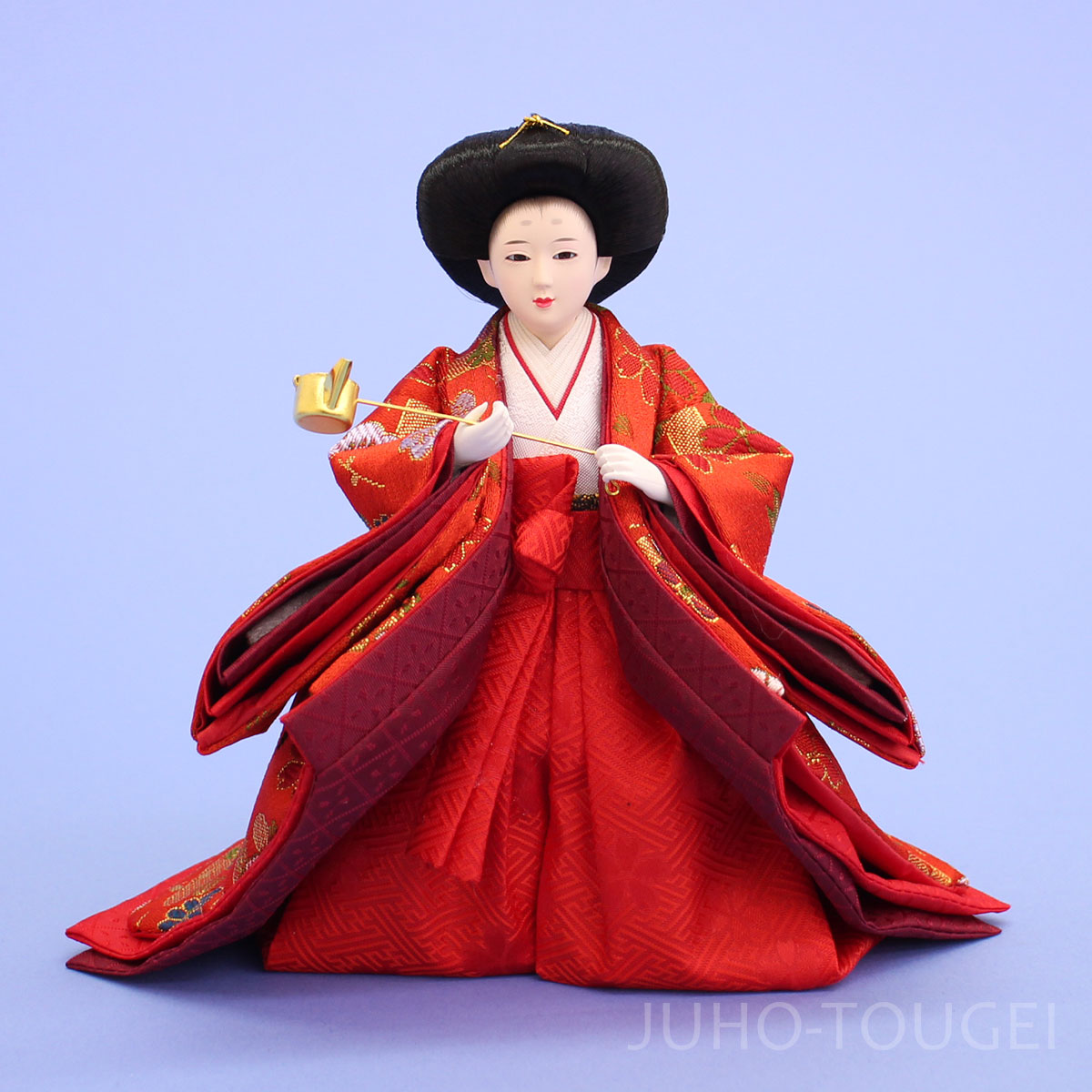 雛人形の持ち物、小道具 三人官女 ①柳小道具セット – 寿鳳人形の東芸