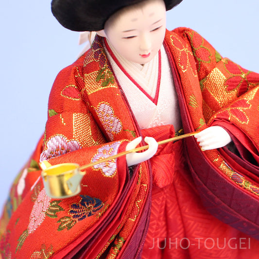 雛人形の持ち物、小道具     三人官女 ①柳小道具セット