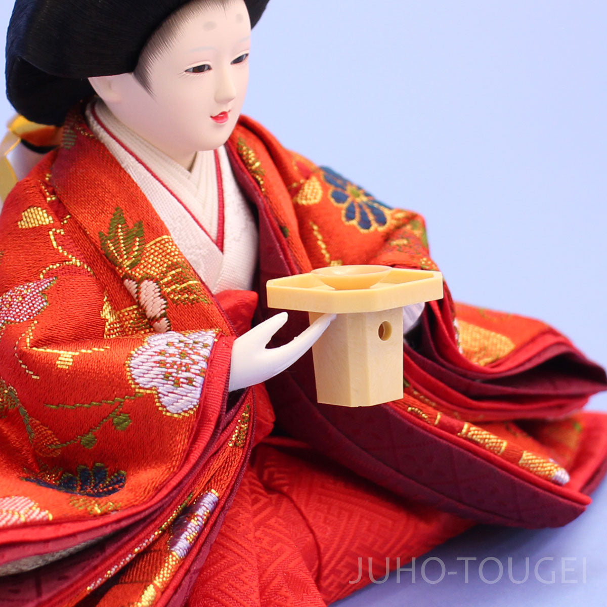 雛人形の持ち物、小道具 三人官女 ①柳小道具セット – 寿鳳人形の東芸