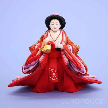 雛人形の持ち物、小道具     三人官女 ①柳小道具セット