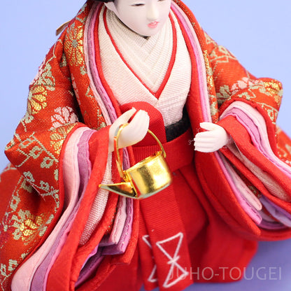 雛人形の持ち物、小道具     三人官女 ①柳小道具セット