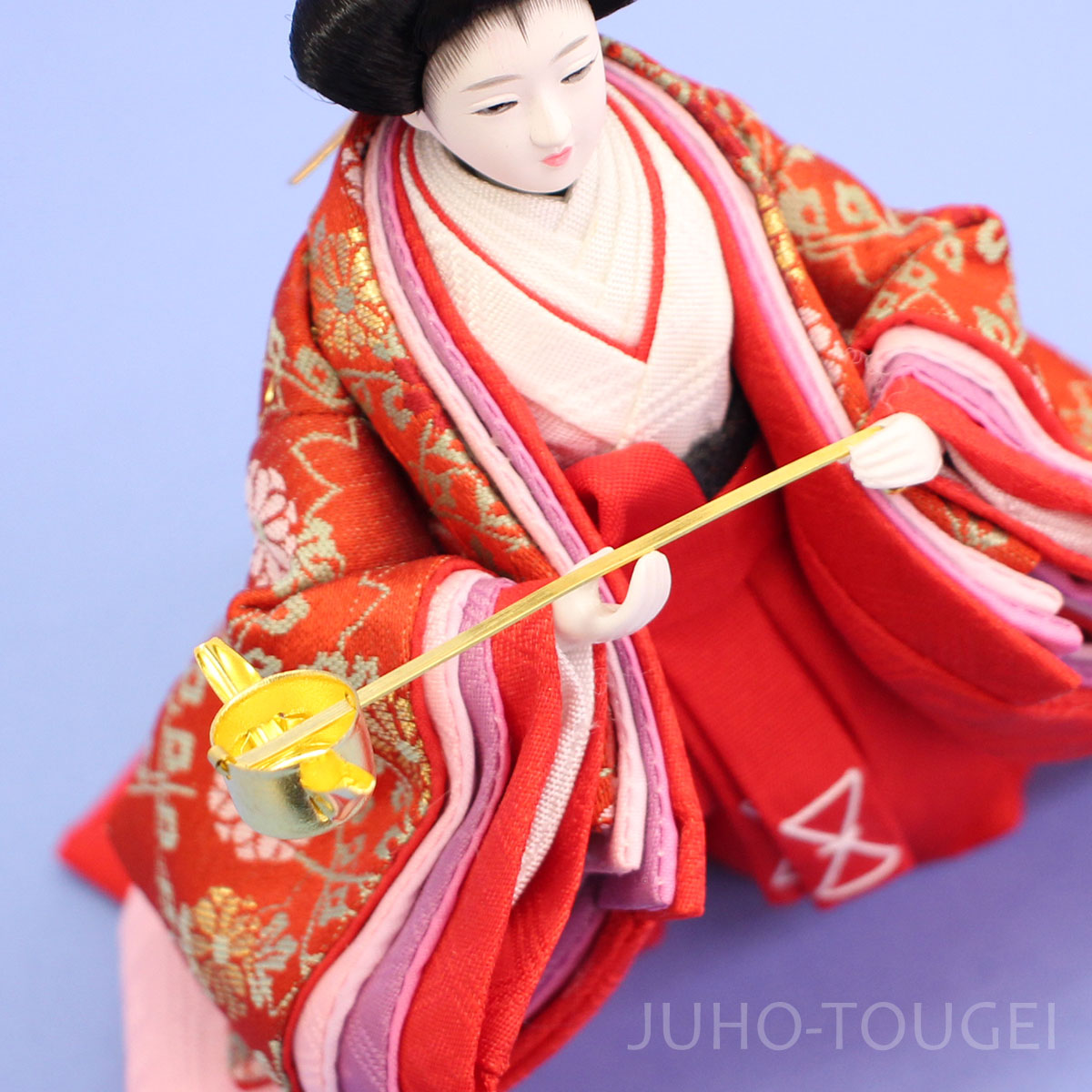 雛人形の持ち物、小道具 三人官女 ①柳小道具セット – 寿鳳人形の東芸