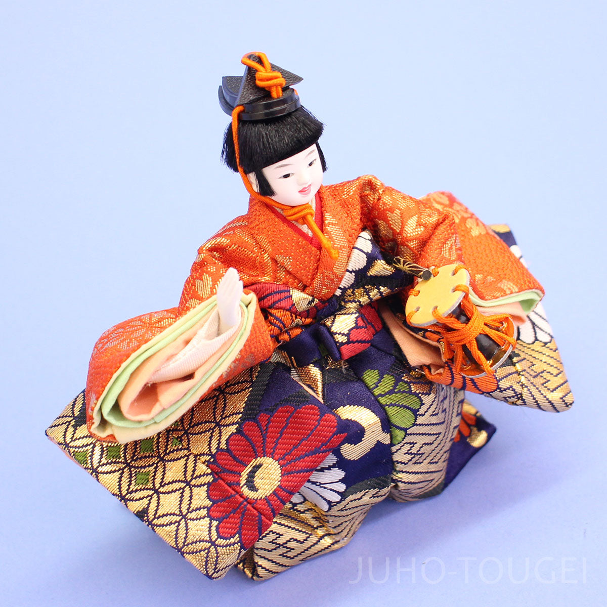 雛人形の持ち物、小道具 五人囃子小道具 ①柳セット – 寿鳳人形の東芸