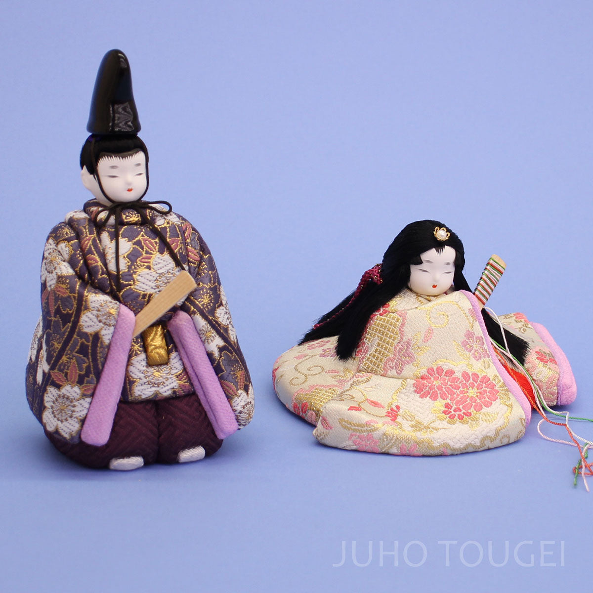 木目込み雛人形単品源氏　イメージ