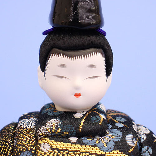 木目込み雛人形単品源氏　殿顔