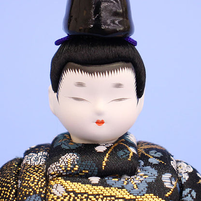 木目込み雛人形単品源氏　殿顔