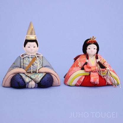 木目込み雛人形　単品 No130 春日雛　イメージ