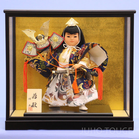 7号若殿　ケース飾り